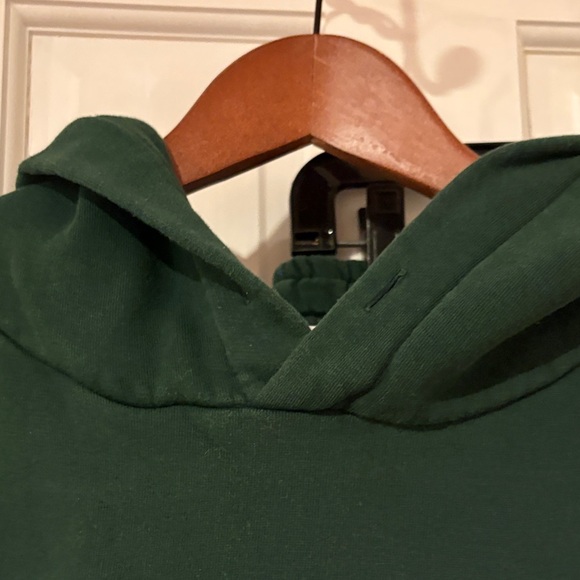 P448 Dark Green Hoodie and Joggers Set - Picture 3 of 12